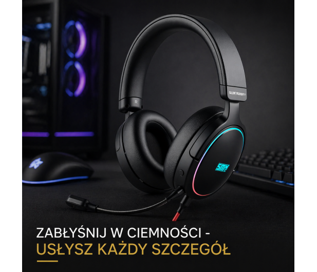 SMX Słuchawki przewodowe 7.1 Ongaku - 1089545 - zdjęcie 8